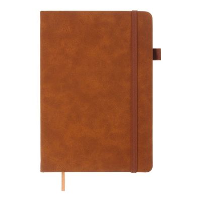 Книга записна Buromax Smarti 96 аркушів А5 у клітинку коричневий (BM.295113-25)