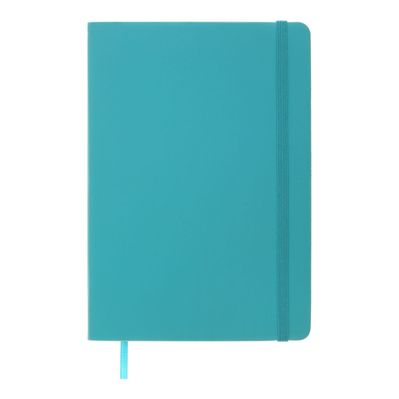 Книга записна Buromax TOUCH ME А5 96 аркушів лінія, бірюзовий (BM.295202-35)