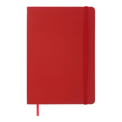 Книга записна Buromax TOUCH ME А5 96 аркушів лінія, червоний (BM.295202-05)