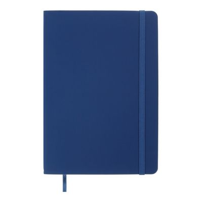 Книга записна Buromax Touch Me 96 аркушів А5 у клітинку синій (BM.295102-02)