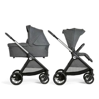 Коляска Chicco 2 в 1 Bellagio Темно-сіра (2900990878017) (87136.45.01)