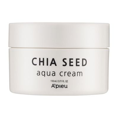 Крем для обличчя A'pieu Chia Seed Aqua Cream Для зволоження шкіри з насінням чіа 100 мл (8806185791007)