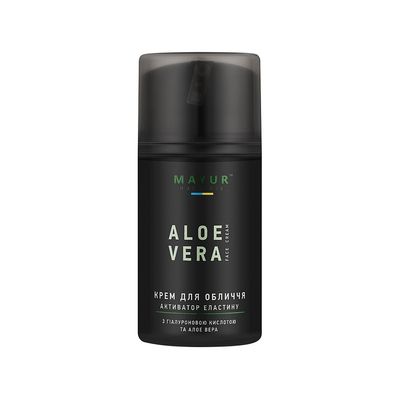 Крем для обличчя Mayur Активатор еластину З гіалуроновою кислотою та алое вера 50 мл (4820230954043)