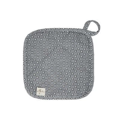 Кухонна прихватка Прованс Merry Christmas сіра 20х20 (031456)