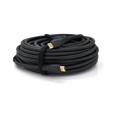 Кабель мультимедійний HDMI M to HDMI M 5.0m V2.0 4K black Ritar (HDMI(M)/(M)V2.0-5m-347B)