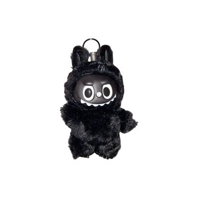 М'яка іграшка No Brand сюрприз Labubu, 17 см, чорна, непрозорий пакет, коробка (YT42514)