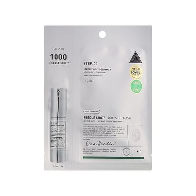 Маска для обличчя VT Cosmetics Reedle Shot 1000 2-Step Mask 2-етапна з мікроголками (8803463006068)