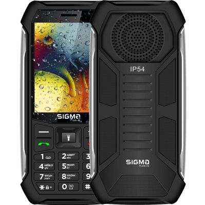 Мобільний телефон Sigma X-style 323 RAIN Black (4827798885710)