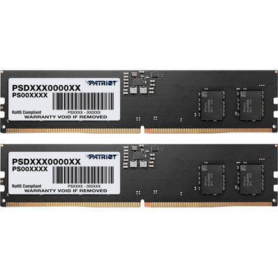 Модуль пам'яті для комп'ютера DDR5 16GB (2x8GB) 4800 MHz Signature Line Patriot (PSD516G4800K)