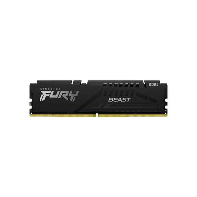 Модуль пам'яті для комп'ютера DDR5 64GB 5600 MHz Beast Black Kingston Fury (ex.HyperX) (KF556C40BB-64)