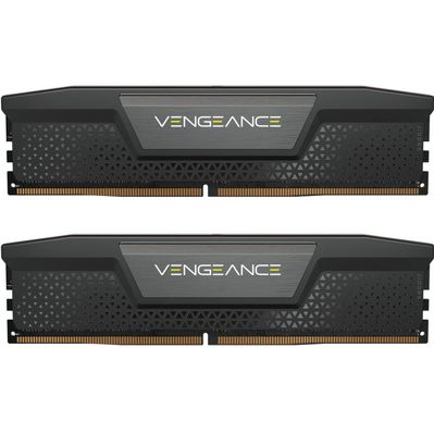 Модуль пам'яті для комп'ютера DDR5 96GB (2x48GB) 6800 MHz Vengeance XMP Black Corsair (CMK96GX5M2B6800C40)