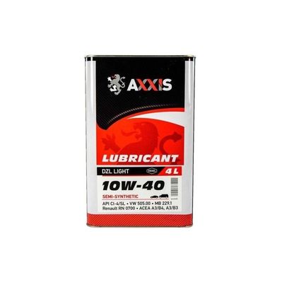 Моторна олива AXXIS 10W-40 Power Х 4л (AX-2034)