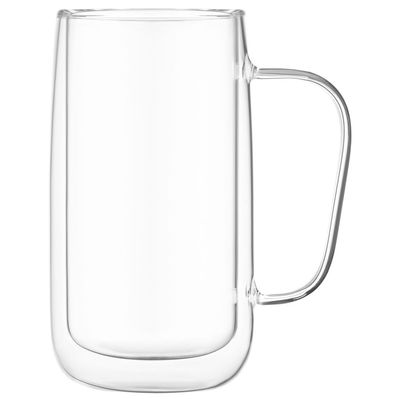 Набор чашек Ardesto BHR 400 мл 2 шт прозорий (AR2640BHR)