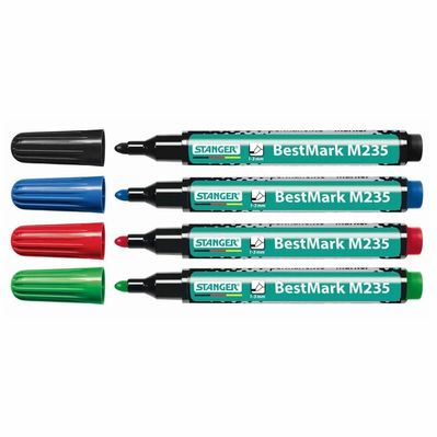 Набір маркерів Stanger набір з 4-х водостійких 1-3 мм (712012)