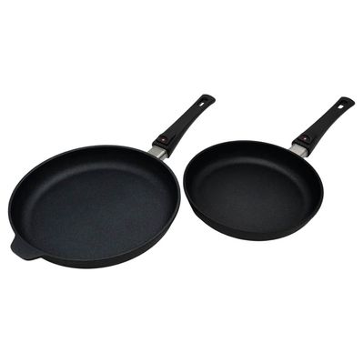 Набір сковорідок Swiss Diamond Induction 24 см та 28 см зі з'ємними ручками (XD SET602iD)