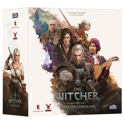 Настільна гра Geekach Games Відьмак. Шлях призначення - Делюкс (The Witcher: Path of Destiny - Deluxe) (укр.) (GKCH206PD)
