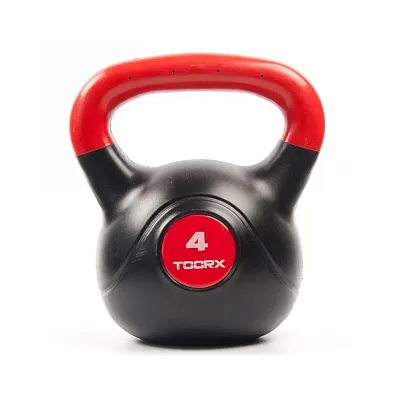 Гиря Toorx PVC 4 кг Black/Orange (KRP-4) (931125)