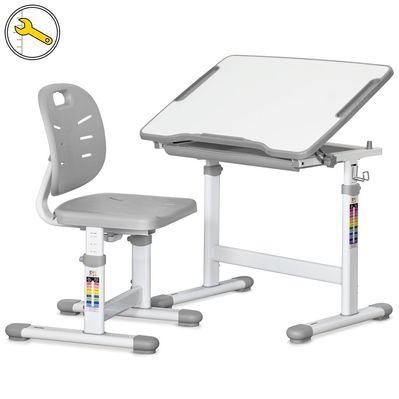 Парта зі стільцем Evo-kids Ergo Grey (Evo-05 Ergo G)