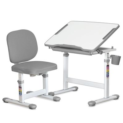 Парта зі стільцем Evo-kids Evo-06 Plus Grey (Evo-06 Plus G)