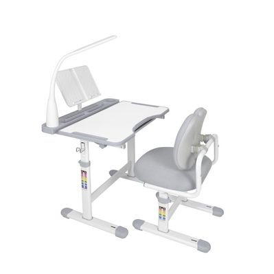 Парта зі стільцем FunDesk Vivo Grey (221892)