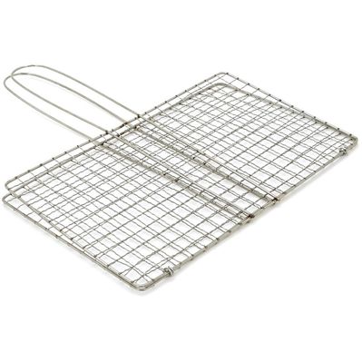 Решітка для гриля Voltronic 28х17 см, ручка 15 см (YT-G28H15)