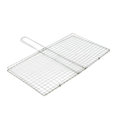 Решітка для гриля Voltronic 40х22 см, ручка 15 см (YT-G40H15)