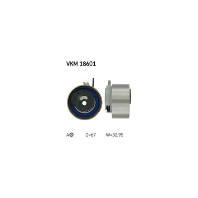 Ролик натягувача ременя SKF VKM 18601