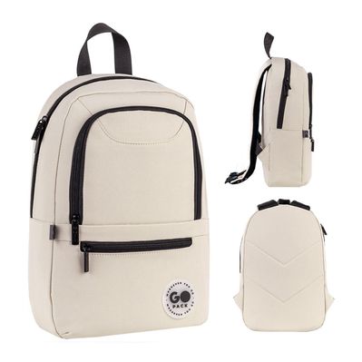 Рюкзак шкільний GoPack Education Teens 119S бежевий (GO26-119S-3)