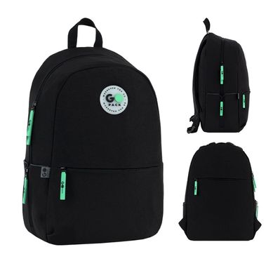 Рюкзак шкільний GoPack Education Teens 188M-4 чорний (GO26-188M-4)