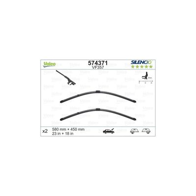 Щітка склоочисника Valeo 574371