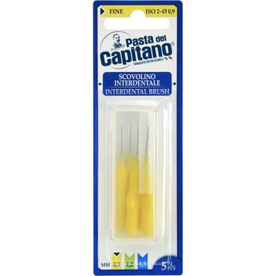 Щітки для міжзубних проміжків Pasta del Capitano Interdental Brush Fine 0.9 мм 5 шт. (8002140033902)