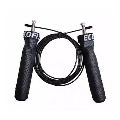 Скакалка Ecofit MDJR039 3 м чорна (К00026973)