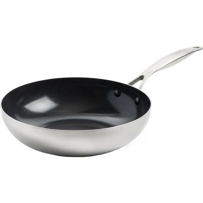 Сковорода GreenPan Geneva Вок 28 см, 3,6 л з керамічним покриттям (CC004781-001)