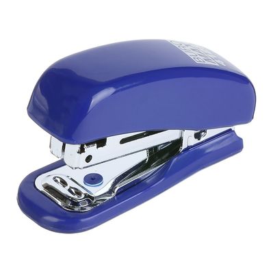 Степлер Buromax пластиковий МІНІ, 10 аркушів, (скоби №10), 61 х 36 х 23 мм, синій (BM.4125-02)