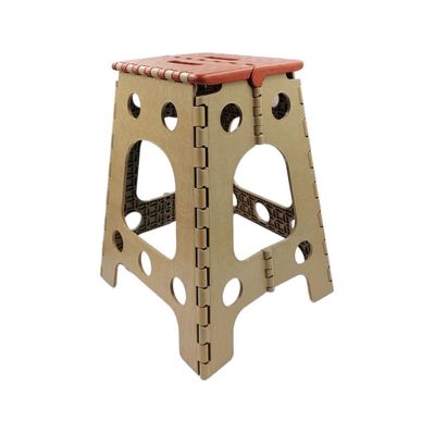 Стілець складаний Planet 45 см коричневий-бежевий (10716)