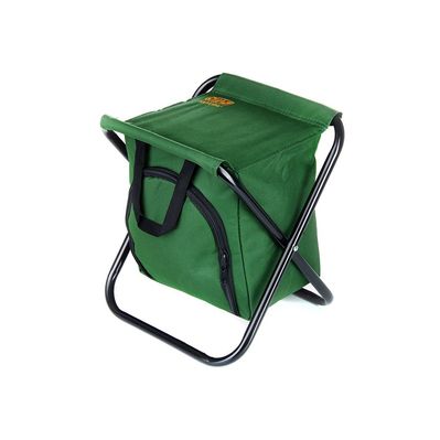 Стілець складаний СИЛА 27х32х33 см сталевий каркас D16mm з термосумкою (960767)