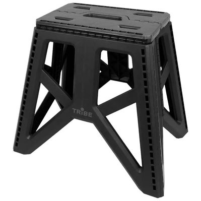 Стілець складаний Tribe Camp Chair High пластиковий black (T-EF-0002-black)