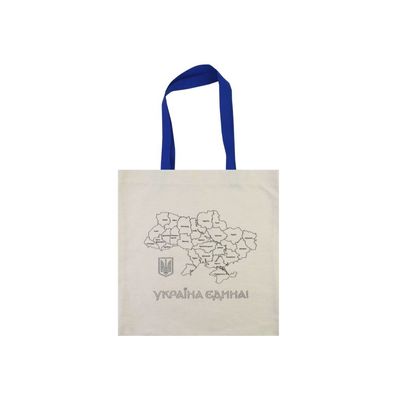 Сумка дитяча Maxi "Україна Єдина" для розмальовування, шопер (MX86514)