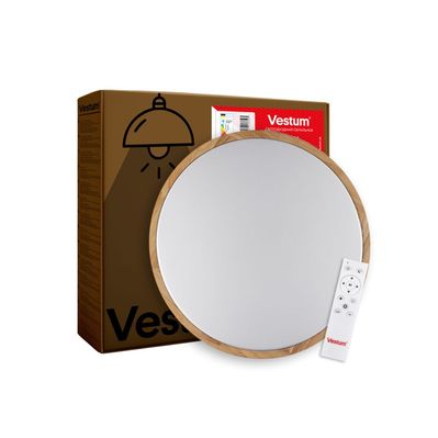 Світильник Vestum SLOT матовий 80W 490*65мм 3000К-6500К з ДК акація (VS-91049)