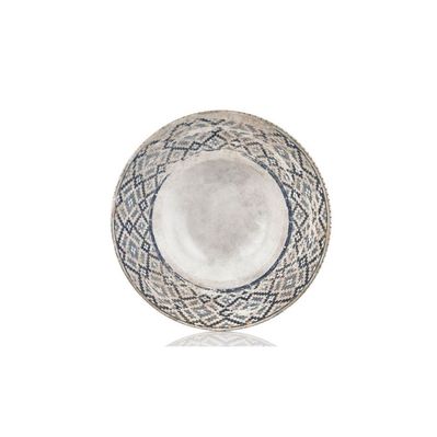 Тарілка By Bone серія "Rug" для пасти з прямим бортом 28 см 480 мл (RUG-GT-28-CK)