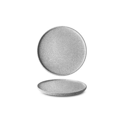 Тарілка G.Benedikt Granit без глазурування 24 см Світло-сіра (G1Q2124)