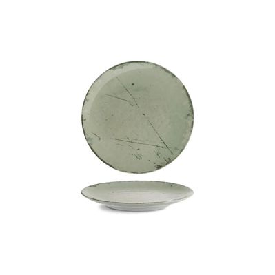 Тарілка G.Benedikt Isabelle кругла 24 см Stone Green (ISC2124-K0010)