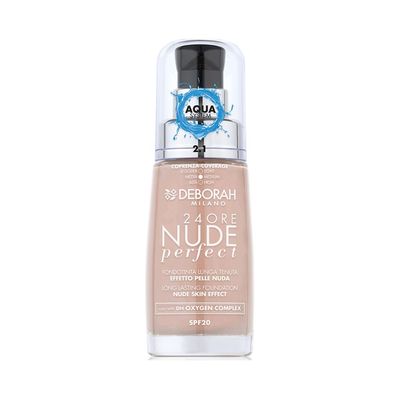 Тональна основа Deborah 24Ore Nude Perfect SPF20 2.1 30 мл (8009518376999)