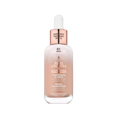 Тональна основа Deborah Skin Booster Serum Foundation Vitamin C SPF15 01 - Light 30 мл (8009518414271)