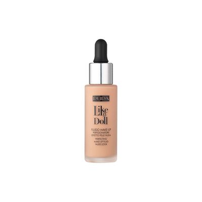 Тональна основа Pupa Like a Doll Perfecting Make-up Fluid Nude Look 020 - Light Beige (8011607222407)