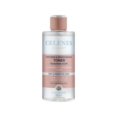 Тонік для обличчя Celenes Заспокійливий з морошкою Для сухої та чутливої шкіри 200 мл (7350104249595)