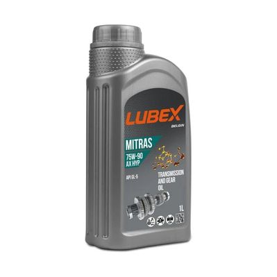Трансмісійна олива LUBEX MITRAS AX HYP 80w90 API GL-5 1л