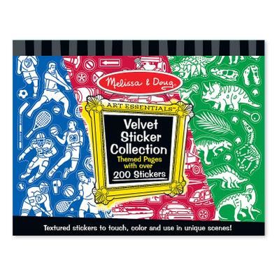 Набір для творчості Melissa&Doug вельветовые стикеры для мальчиков (MD4236)