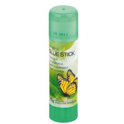 Клей Buromax Glue stick 25г, PVP, transparent (BM.4912)