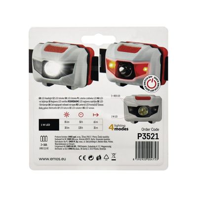 Фонарь EMOS HL-H0520 (*P3521)